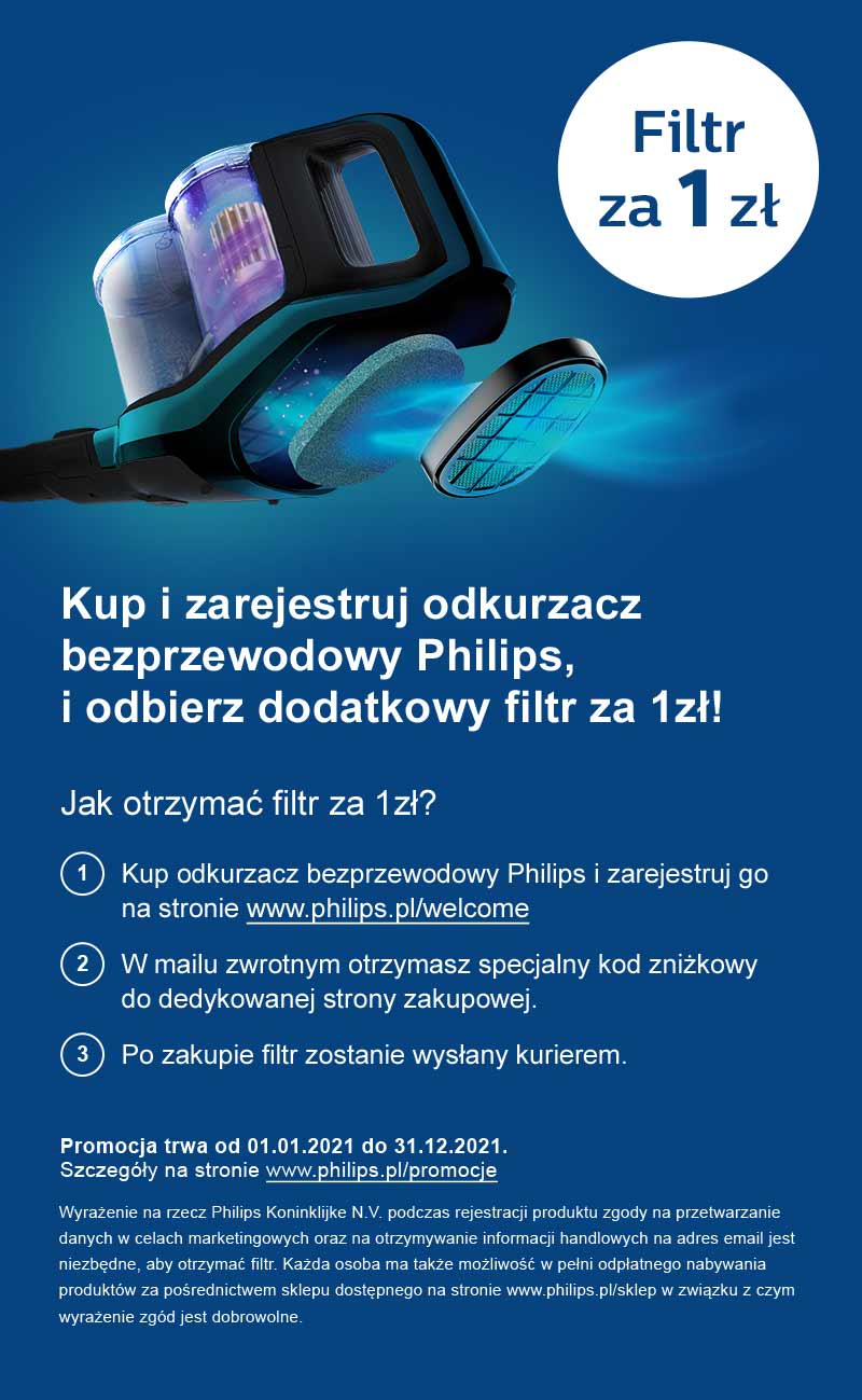 Philips Odkurzacz z funkcją mycia i odkurzaczem ręcznym w jednym bezprzewodowym urządzeniu