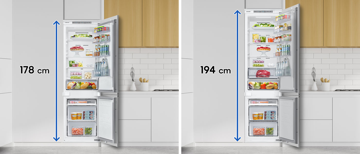 NOWA, WYŻSZA LODÓWKA DO ZABUDOWY SAMSUNG