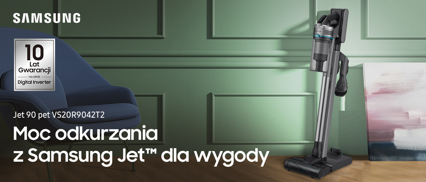 Odkurzacz Samsung VS20R9042T2 dla Media Expert 