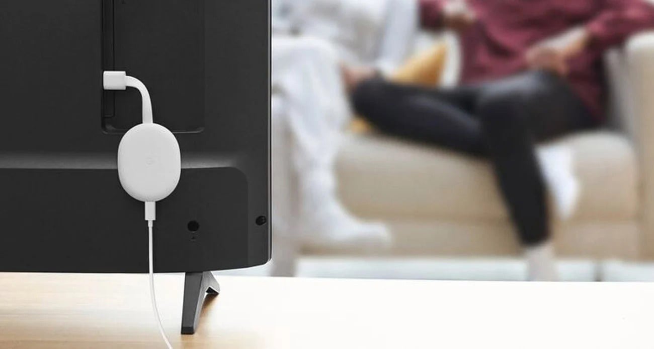 Odtwarzacz multimedialny Chromecast HD z Google TV - Podłącz i korzystaj