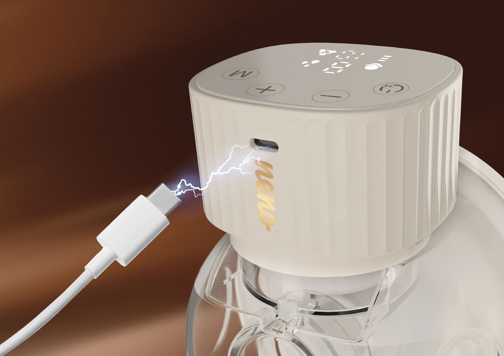 Neno Vento Twin - Podwójny Trójfazowy, bezprzewodowy laktator elektroniczny 