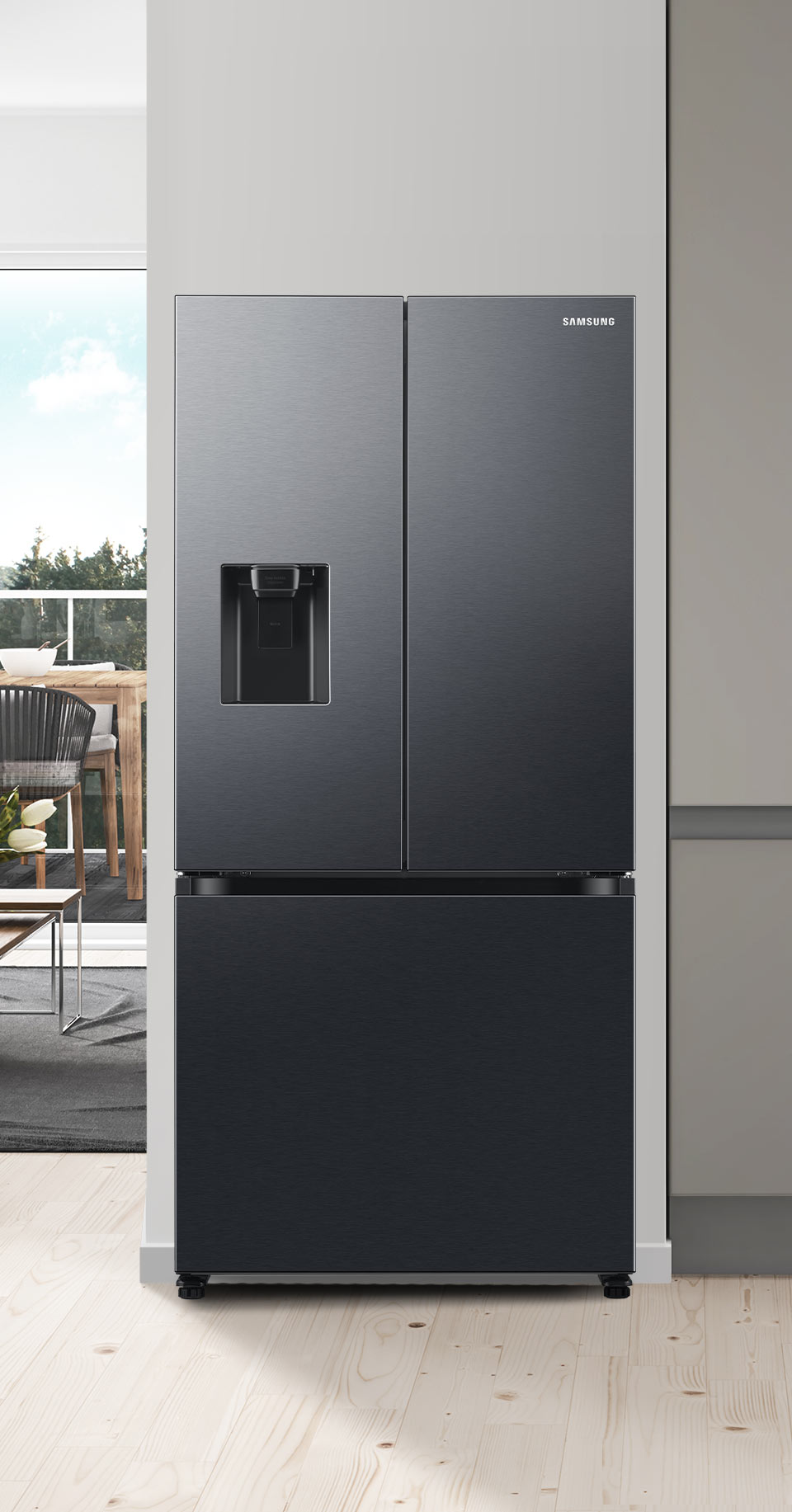 Lodówka Samsung Multidoor RF50C530EB1 - podsumowanie kluczowych cech