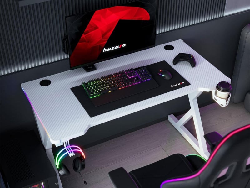 Huzaro Hero 2.3 RGB White