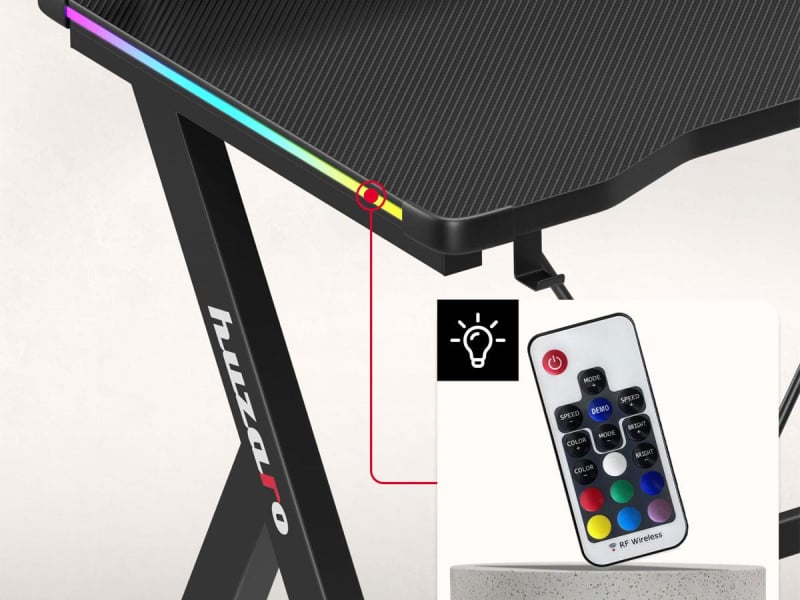 Huzaro Hero 1.9 RGB Black