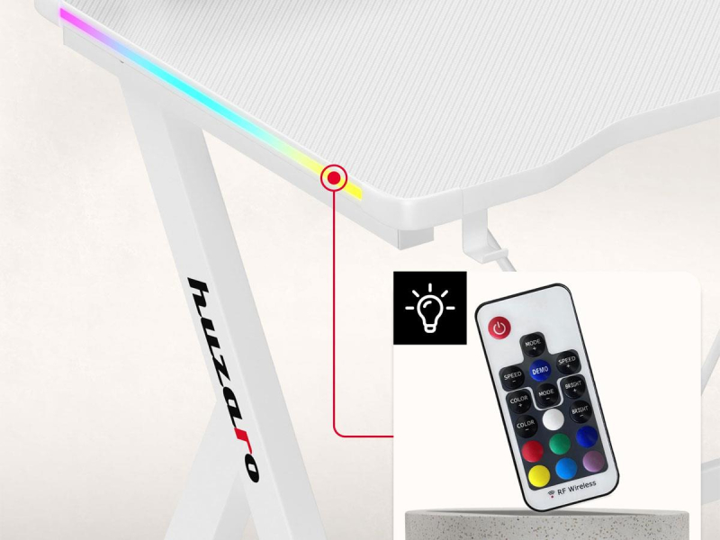 Huzaro Hero 1.9 RGB White