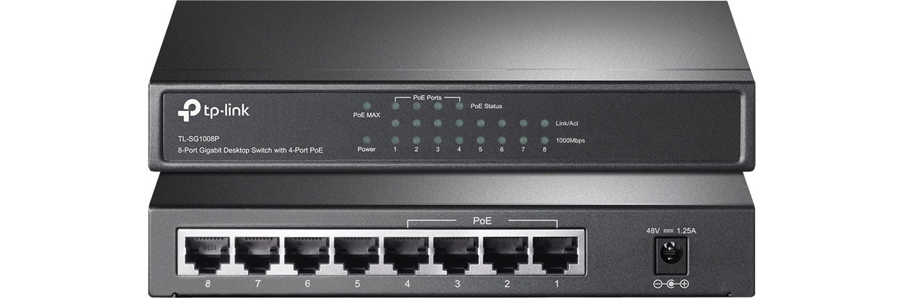 Switch TP-Link 8p TL-SG1008P
