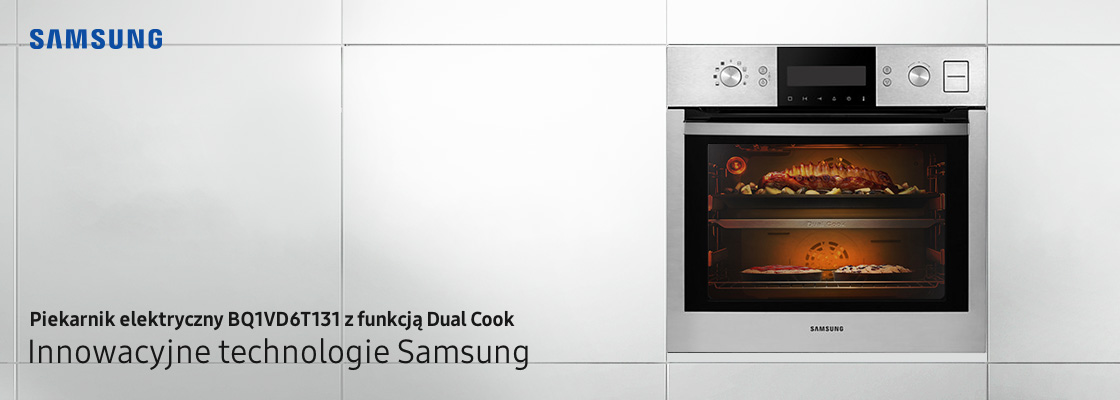 Piekarnik elektryczny z funkcją Dual Cook 70 l KV_1200