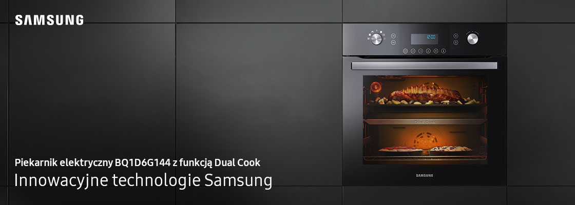 Piekarnik elektryczny z funkcją Dual Cook i funkcją pary 65 l KV_1200