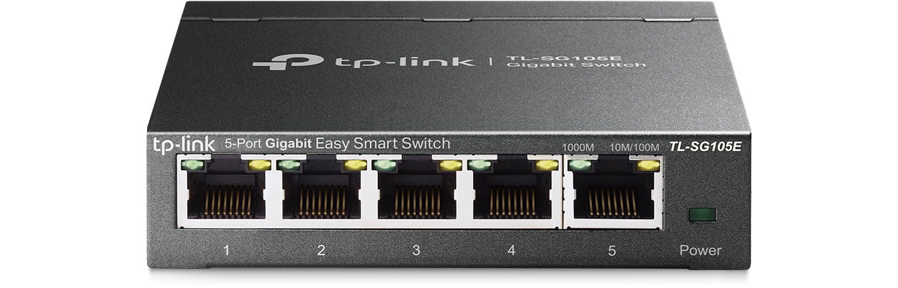 Switch TP-Link 5p TL-SG105E 5x10/100/1000Mbit (Easy Smart) (SMB)