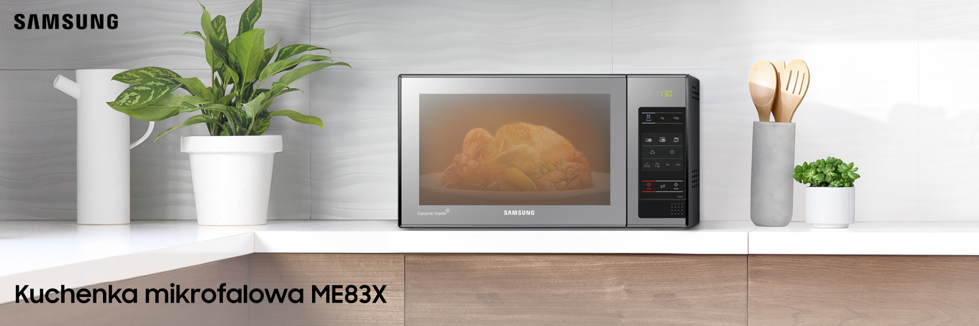 Samsung Mikrofala Ms23f301tas Kv 1920