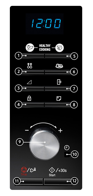 Samsung Mikrofalowka Panel Sterowania