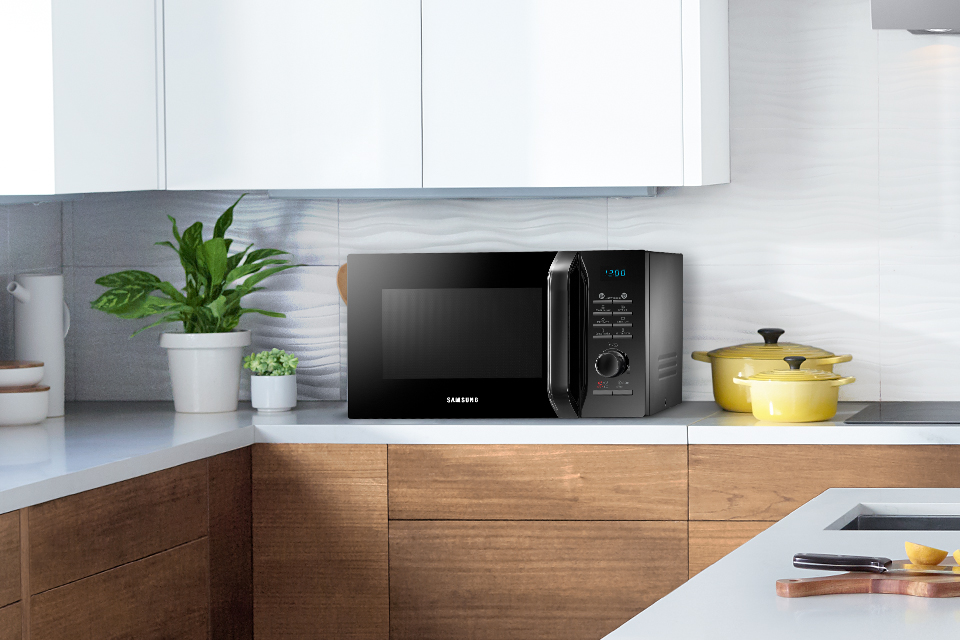 Samsung Mikrofal0wka Ms23h3115fk Wzbogaci Wyglad Kuchni