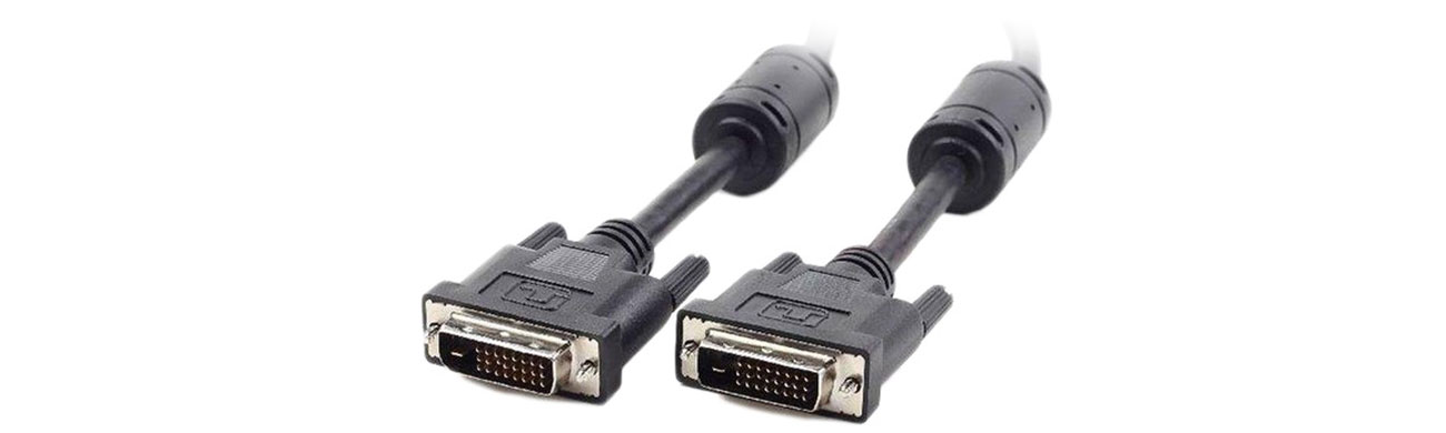 Kabel DVI Gembird DVI-D/DVI-D M/M Dual link ferryt 24+1 3M efektywny bezpieczny