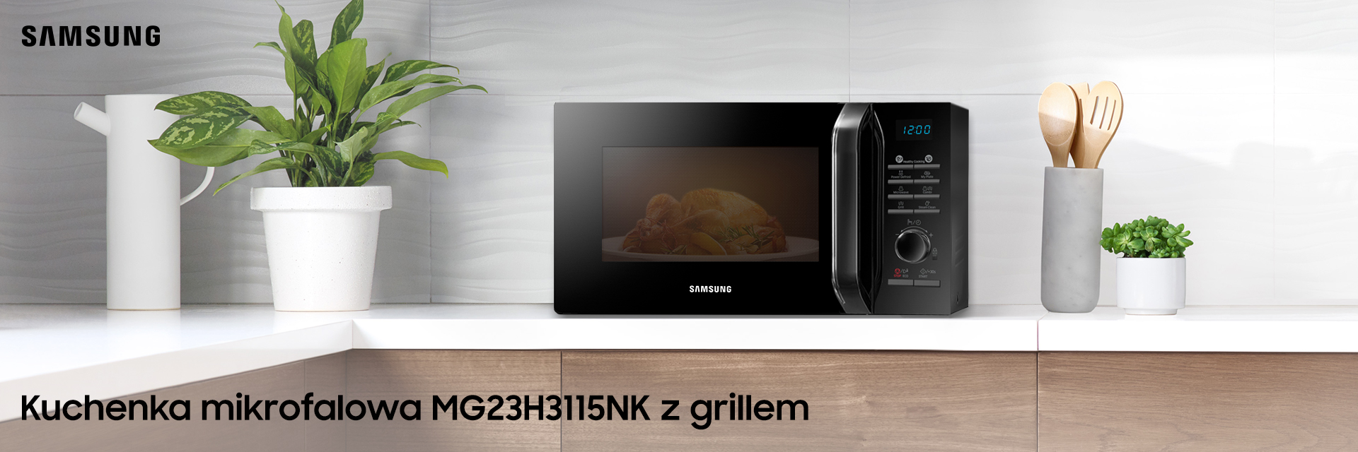 Samsung Mikrofala Mg23h3115nk Kv 1920