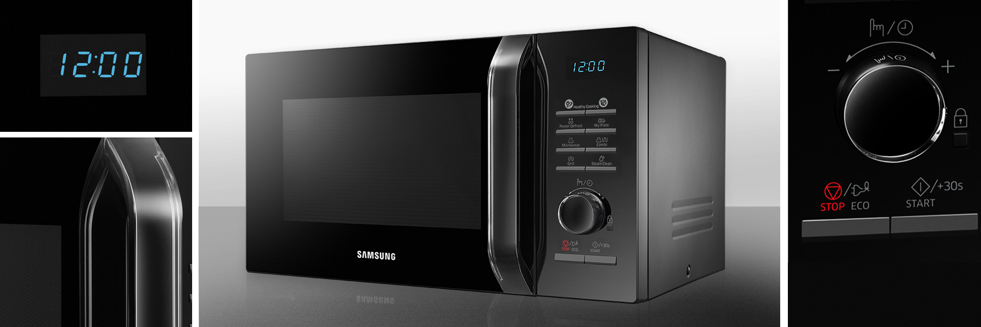 Samsung Mikrofalowka  Mg23h3115nk Latwa Obsluga Ponadczaso