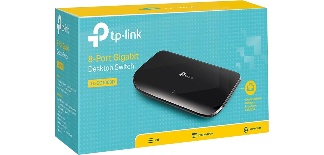 Switch TP-Link 8p TL-SG1008D