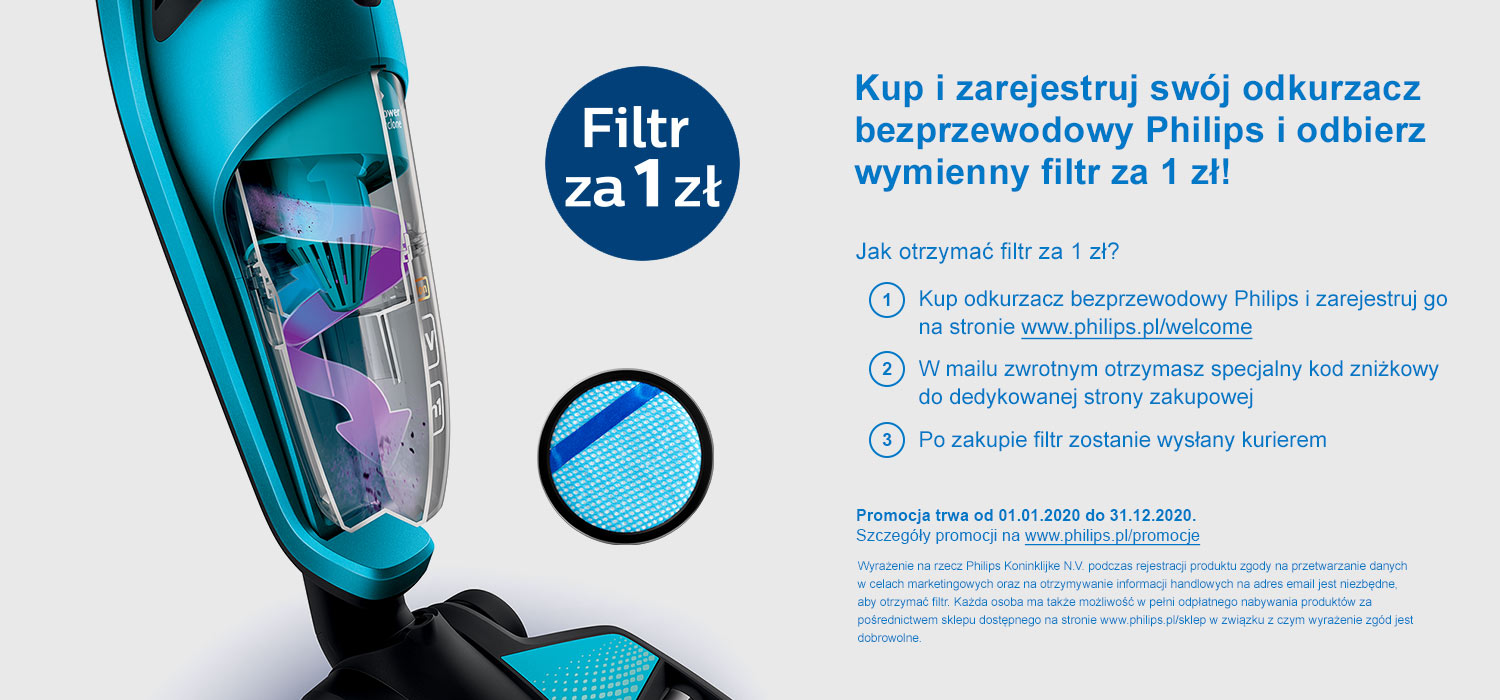 Philips Filtr Gratis Lifestyle 1500 Fc6404