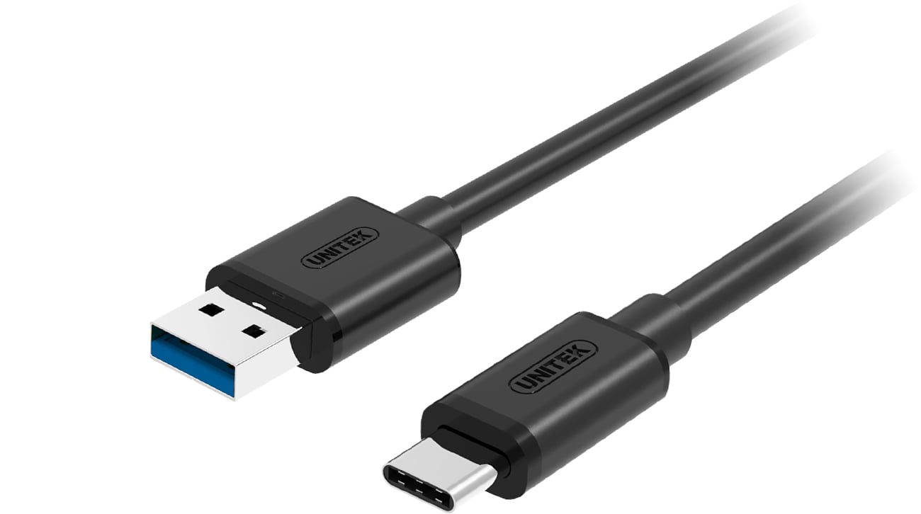 Kabel USB Unitek Kabel USB Typ-C -> USB 3.1 Y-C474BK
