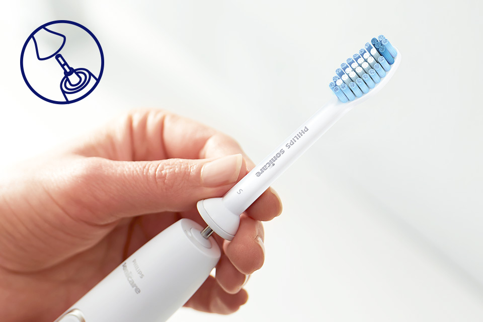 Philips Pasuje do każdej szczoteczki Philips Sonicare