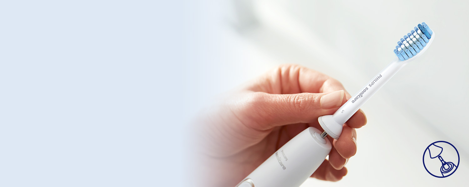 Philips Pasuje do każdej szczoteczki Philips Sonicare
