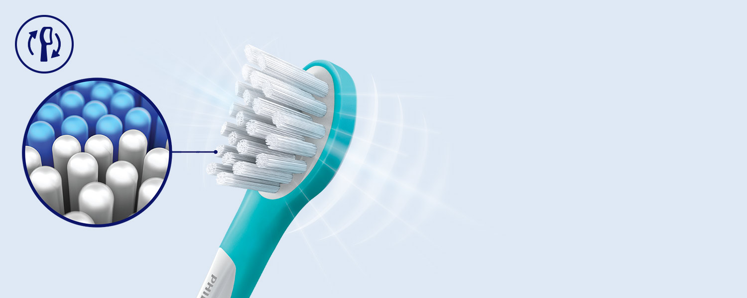Philips Zawsze wiesz, kiedy dokonać wymiany. Twoje dziecko zawsze skutecznie szczotkuje