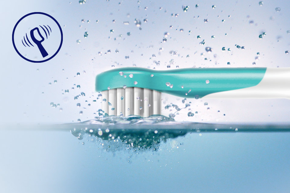 Philips Zaawansowana technologia Philips Sonicare o klinicznie potwierdzonym działaniu*