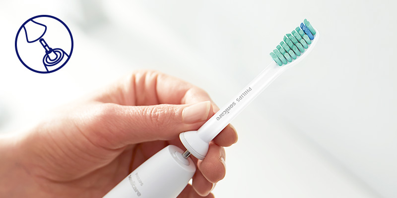 Philips Pasuje do każdej szczoteczki Philips Sonicare
