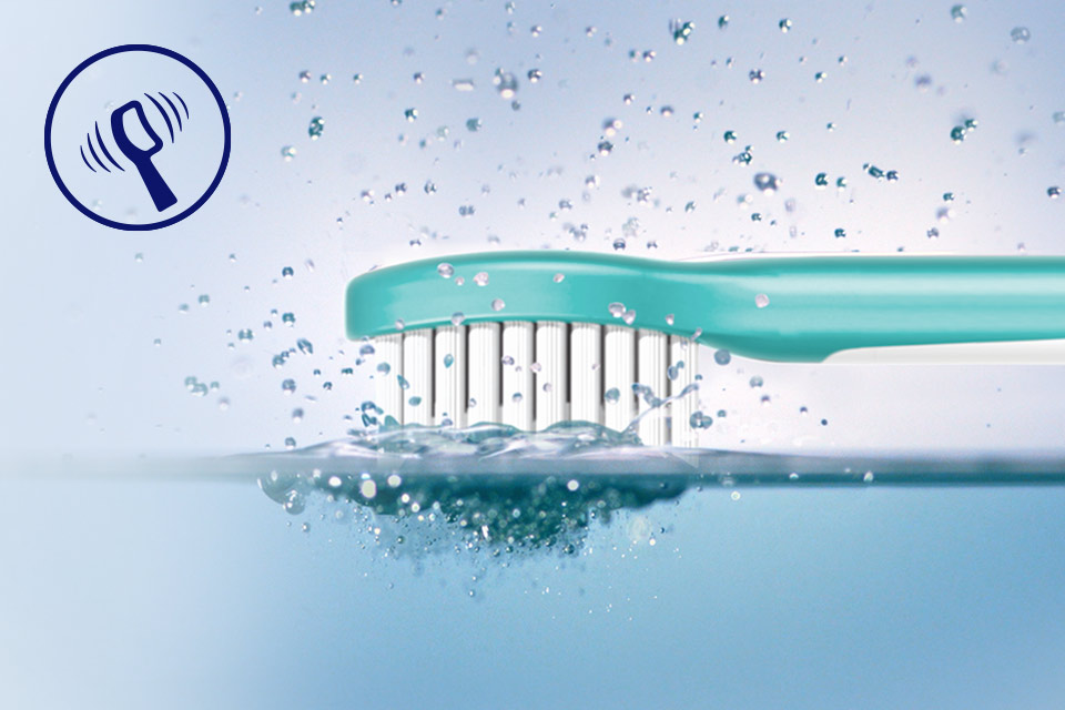 Philips Zaawansowana technologia Philips Sonicare o klinicznie potwierdzonym działaniu*