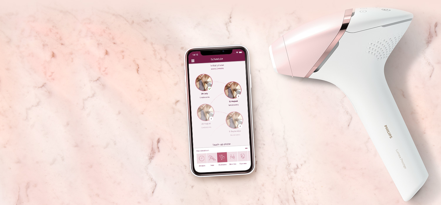 Philips AplikacjaPhilips Lumea IPL na smartfona
