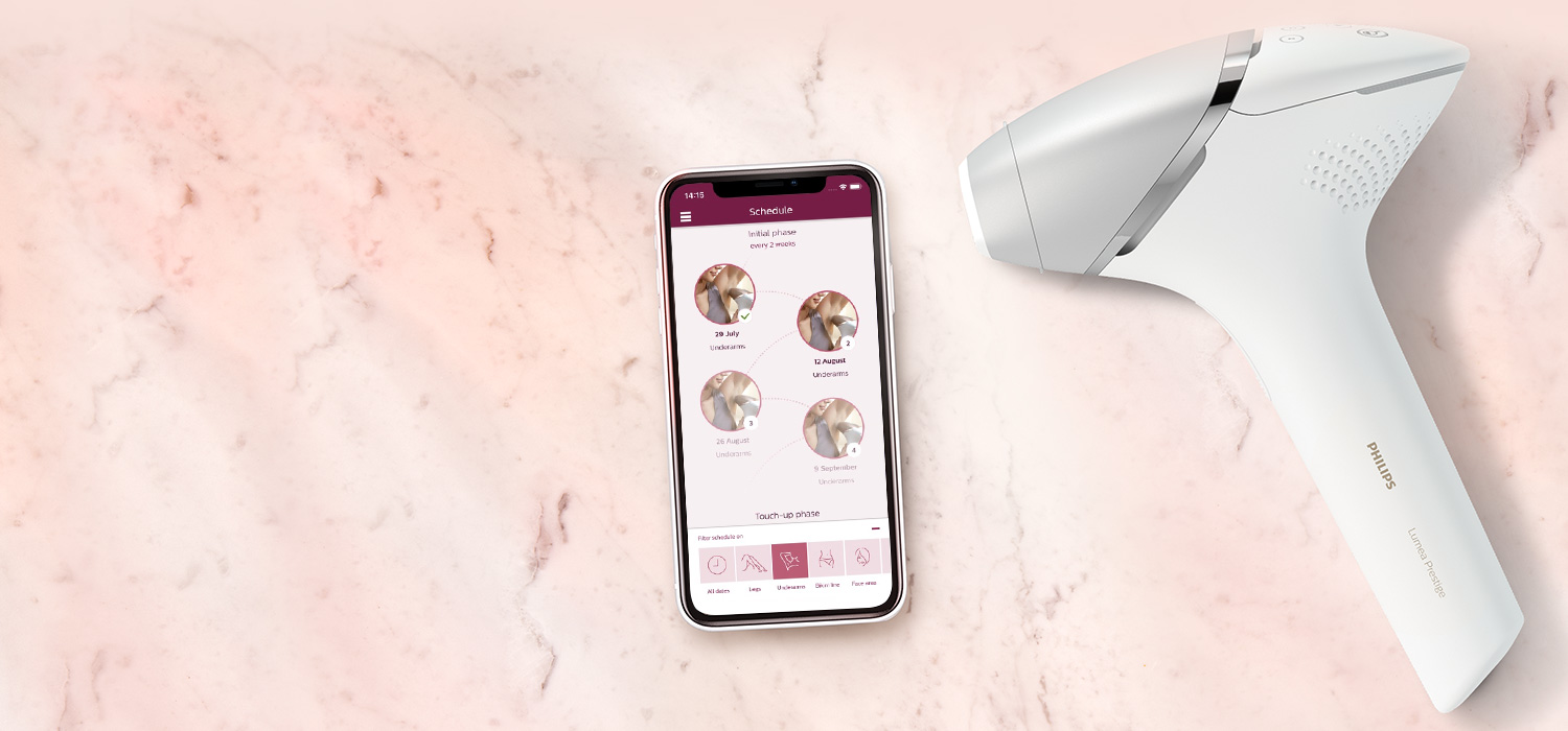 Philips AplikacjaPhilips Lumea IPL na smartfona
