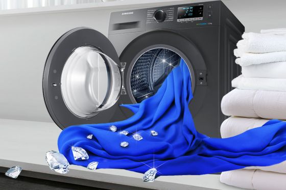 Samsung Bęben Diamond. Dba o delikatne tkaniny