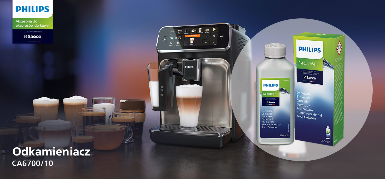 Preparat odkamieniający do ekspresów Philips i Saeco