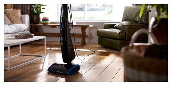Philips Błyskawiczne schnięcie. Nawet 50% szybsze niż w przypadku mycia mopem