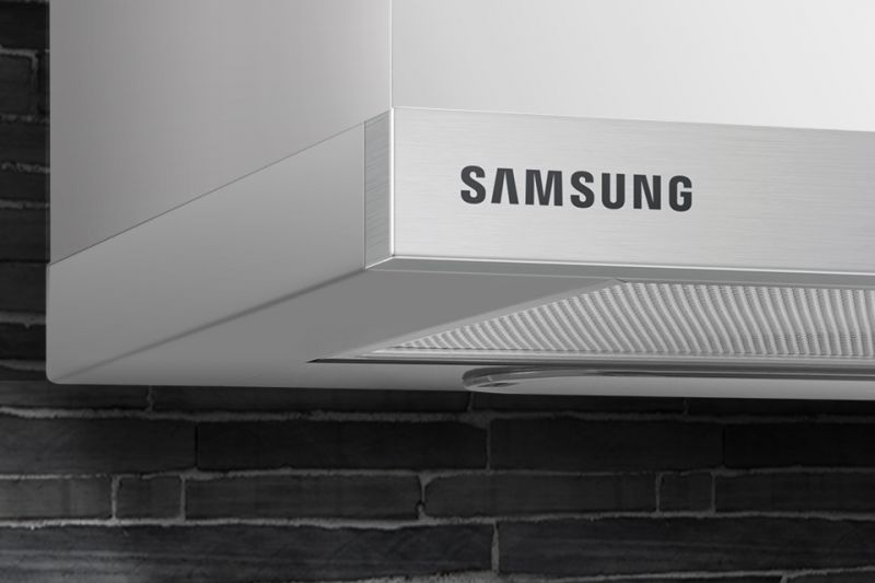 Samsung Minimalistyczny design. Wykończenie ze stali nierdzewnej
