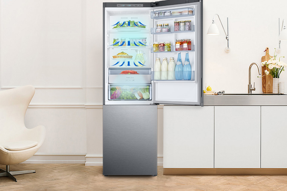 Samsung Chłodne powietrze w każdym zakamarku lodówki! All-Around Cooling