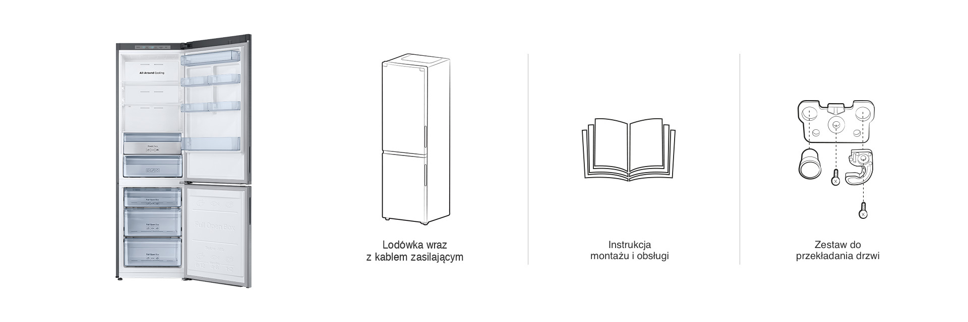 Samsung Lodowka 407 W Opakowaniu 1920