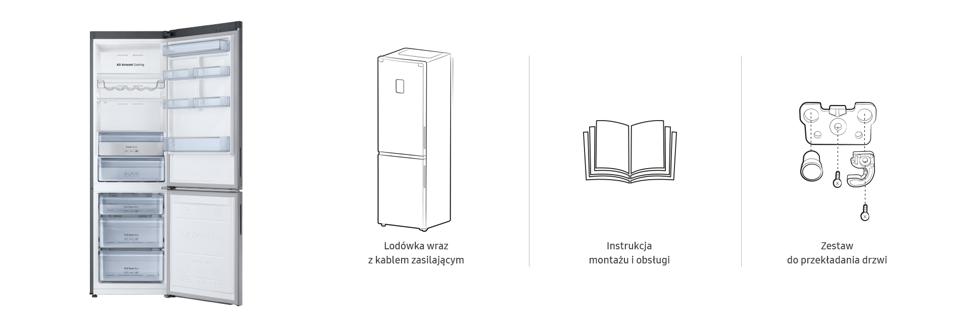 Samsung Lodowka 411 W Opakowaniu 1920
