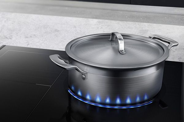 Samsung Virtual Flame&trade;. Innowacja w gotowaniu indukcyjnym