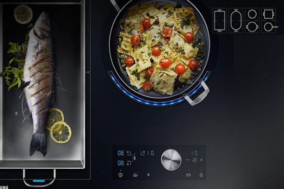 Samsung Wide Flex Zone. Szeroka strefa gotowania