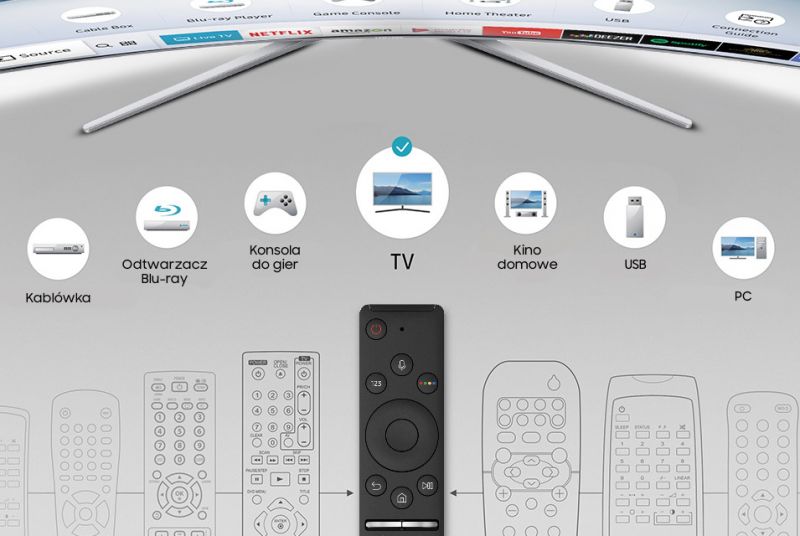 Samsung Jeden pilot do większości urządzeń. Smart Control