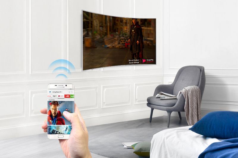 Samsung Świat smartfona w Twoim TV. Smart View i Quick Connect (Szybkie Połączenie)