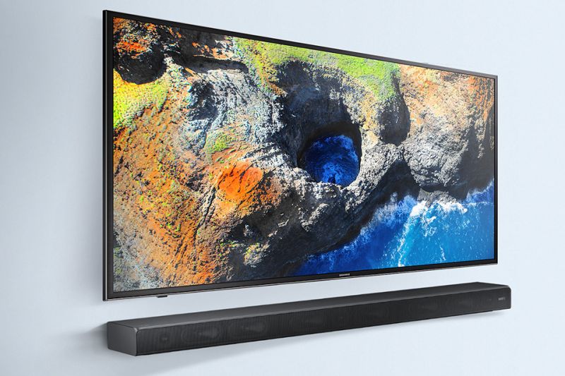Samsung Spotęguj dźwięk Twojego telewizora. Soundbar HW-MS650