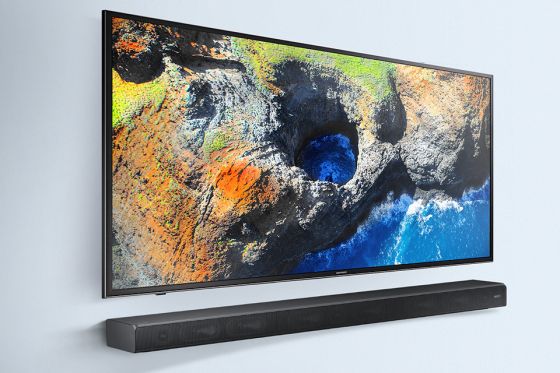 Samsung Spotęguj dźwięk Twojego telewizora. Soundbar HW-MS650