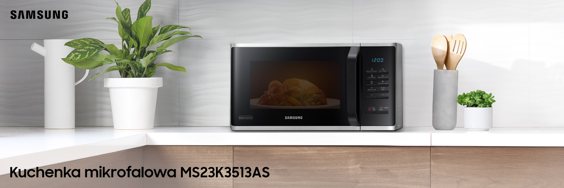 Samsung Mikrofala Ms23k3513as Kv 1920