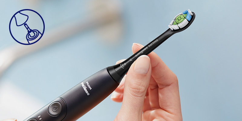 Philips Pasuje do każdej szczoteczki Philips Sonicare