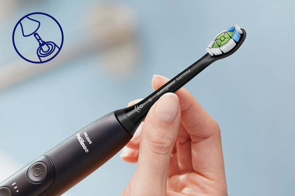 Philips Pasuje do każdej szczoteczki Philips Sonicare