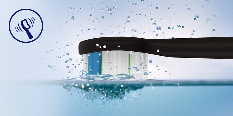 Philips Zaawansowana technologia Philips Sonicare o klinicznie potwierdzonym działaniu*