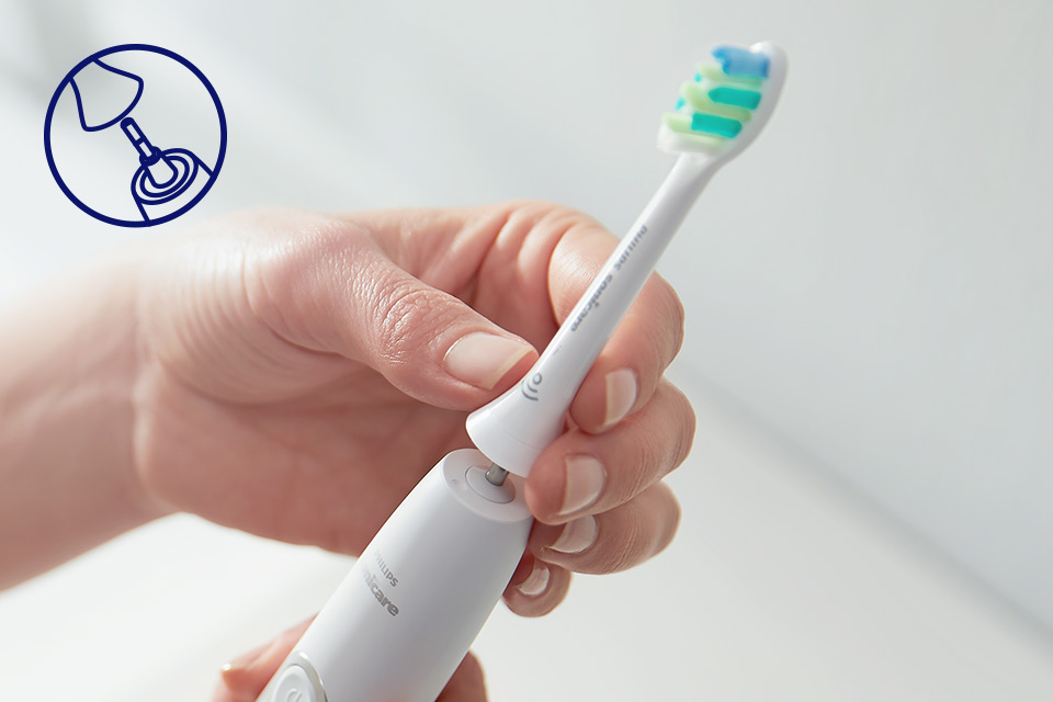 Philips Pasuje do każdej szczoteczki Philips Sonicare