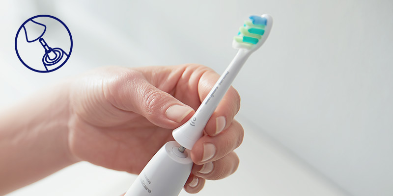 Philips Pasuje do każdej szczoteczki Philips Sonicare