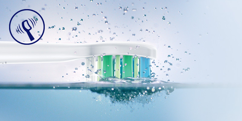 Philips Zaawansowana technologia Philips Sonicare o klinicznie potwierdzonym działaniu*